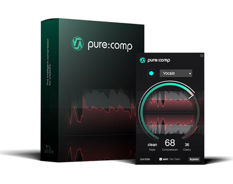 Sonible pure:comp AI-Powered Compressor Plug-In
