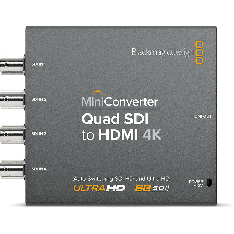 Quad Sdi Blackmagic Hdmi Blackmagic Design Mini Converter – Quad