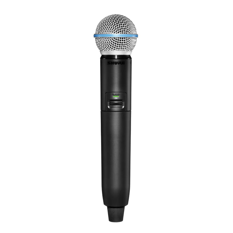 Shure GLXD24R+/B58 Digital Wireless Rack System with BETA®58A Vocal Microphone