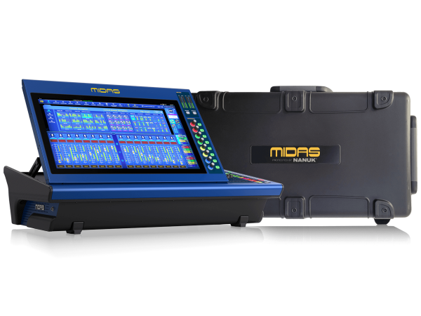 Midas HD96-AIR-CC-TP Live Digital Console With Touring Grade Road Case
