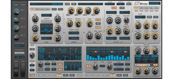 Reveal Sound Spire Virtual Synthesiser
