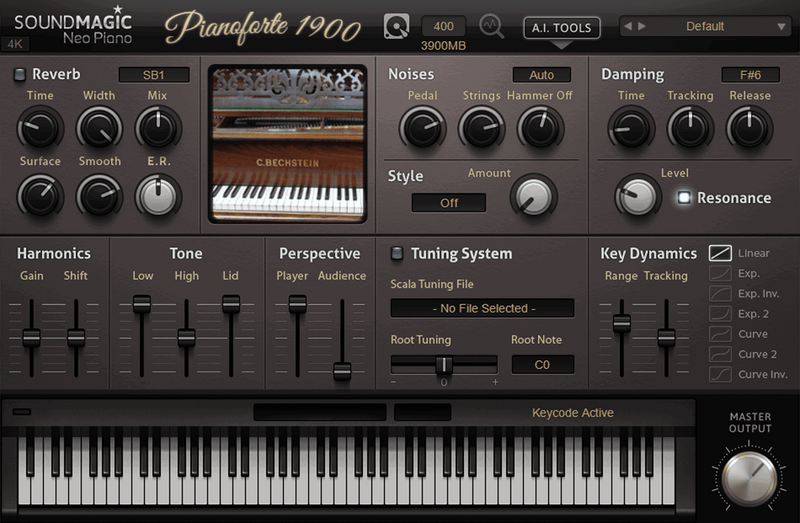 Sound Magic Co. Ltd. Pianoforte 1900 Virtual instrument