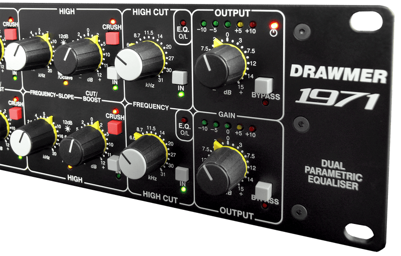 Drawmer 1971 Dual 4-Band Parametric Equaliser