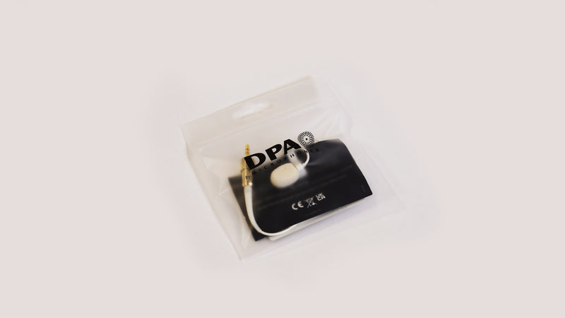 DPA 2061 Omnidirectional Miniature Mic - White
