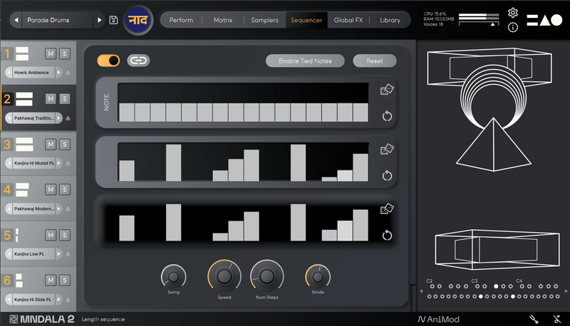MNTRA Instruments Naada Virtual Instrument