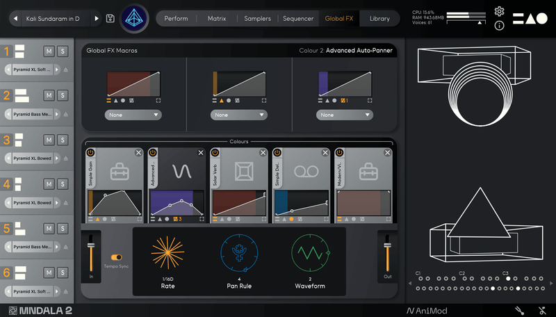 MNTRA Instruments Pyramids Virtual Instrument