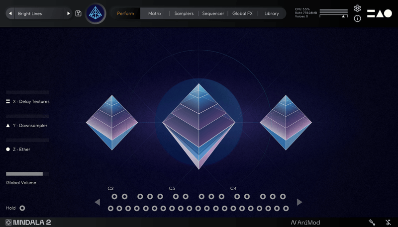 MNTRA Instruments Pyramids Virtual Instrument
