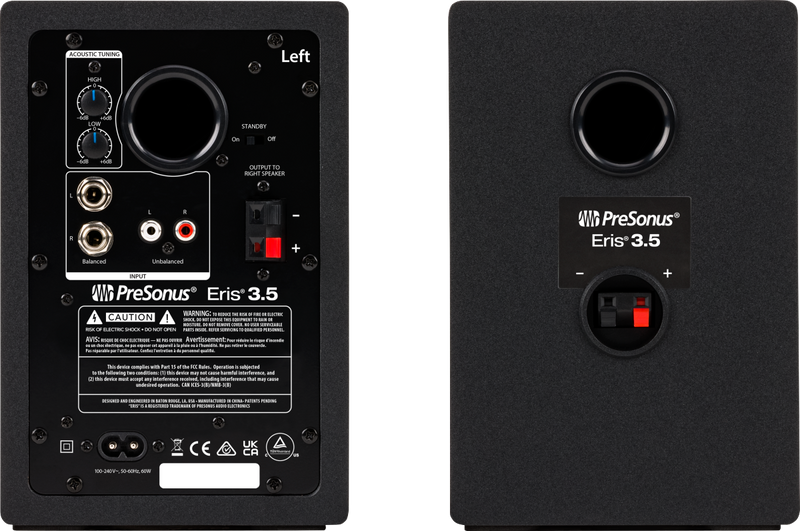 Presonus Eris 3.5 2nd Gen. Active Media Monitors (Pair)