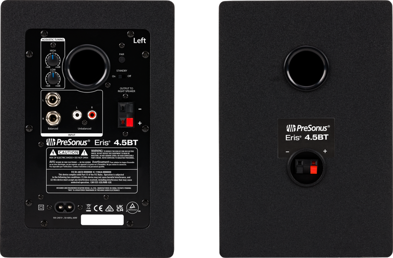 Presonus Eris 4.5BT 2nd Gen. Active Media Monitors (Pair) with BT