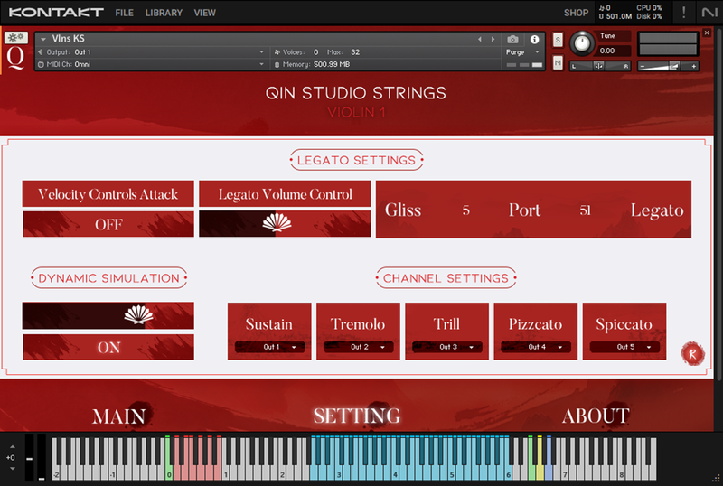 Longsqin Qin Strings Virtual Instrument