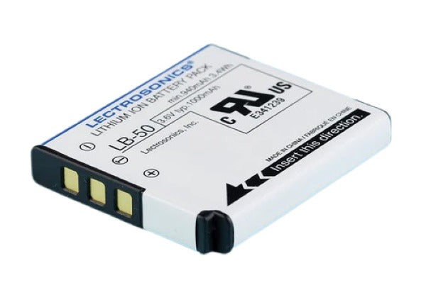 Lectrosonics LB-50 Rechargeable Battery for SSM/DSSM