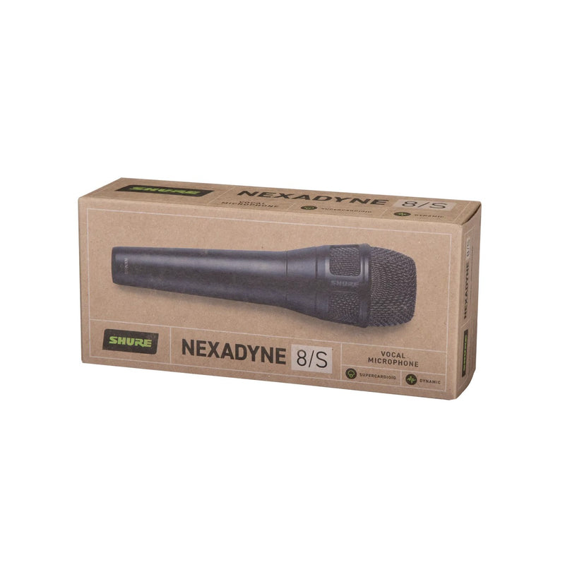 Shure Nexadyne 8/S Supercardioid Dynamic Vocal Mic for Professional Performance