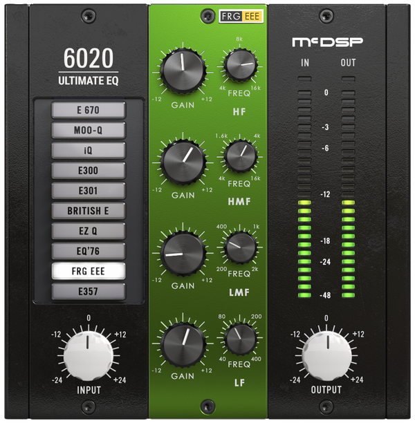 McDSP 6020 Ultimate EQ Plug-In - Native v7
