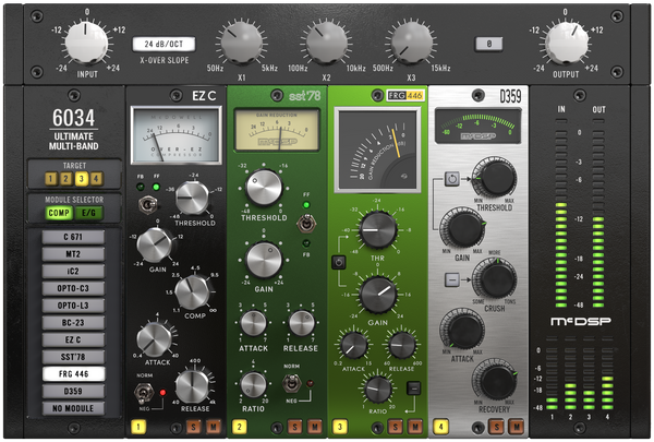 McDSP 6034 Ultimate Multi-Band Compressor Plug-In - HD v7