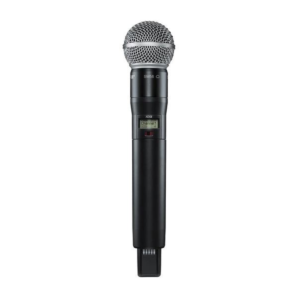 Shure Axient Digital ADX2/SM58 Handheld Transmitter with ShowLink