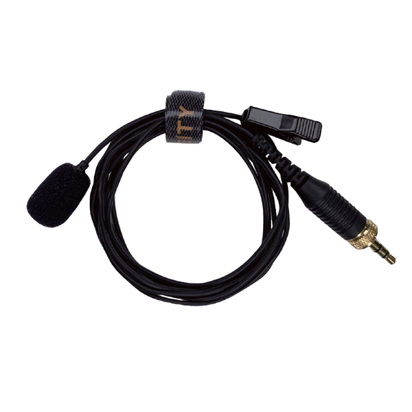 Deity W.Lav Pro Lavalier Microphone (Black), 3.5mm TRS