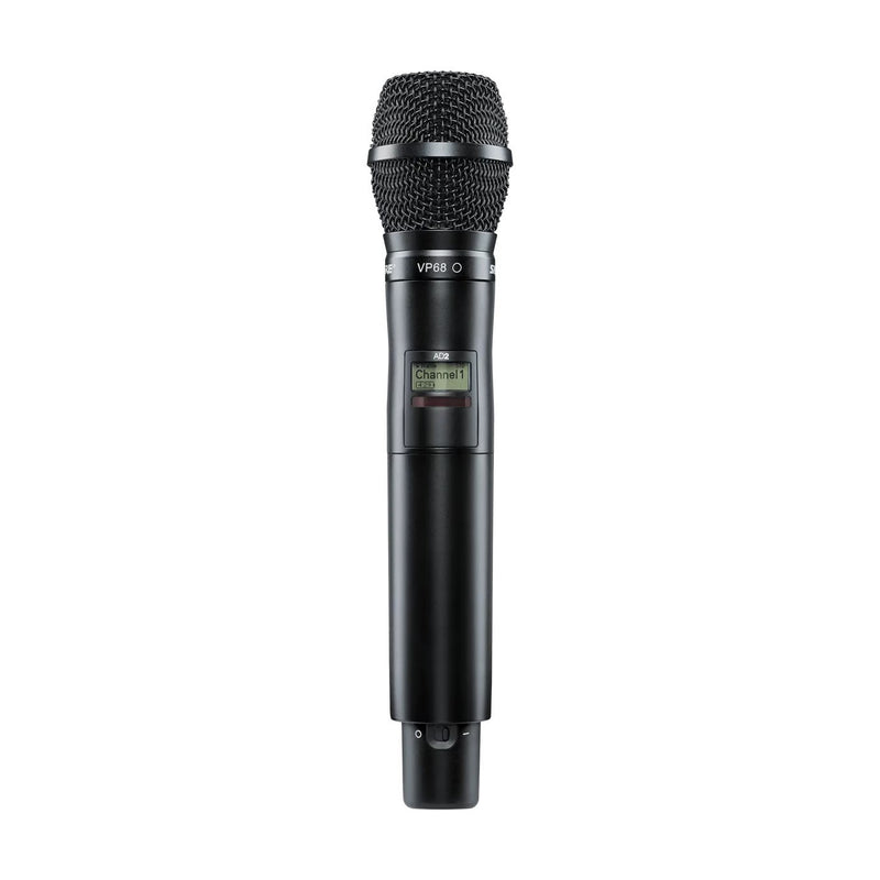 Shure Axient Digital AD2/VP68 Handheld Wireless Microphone Transmitter