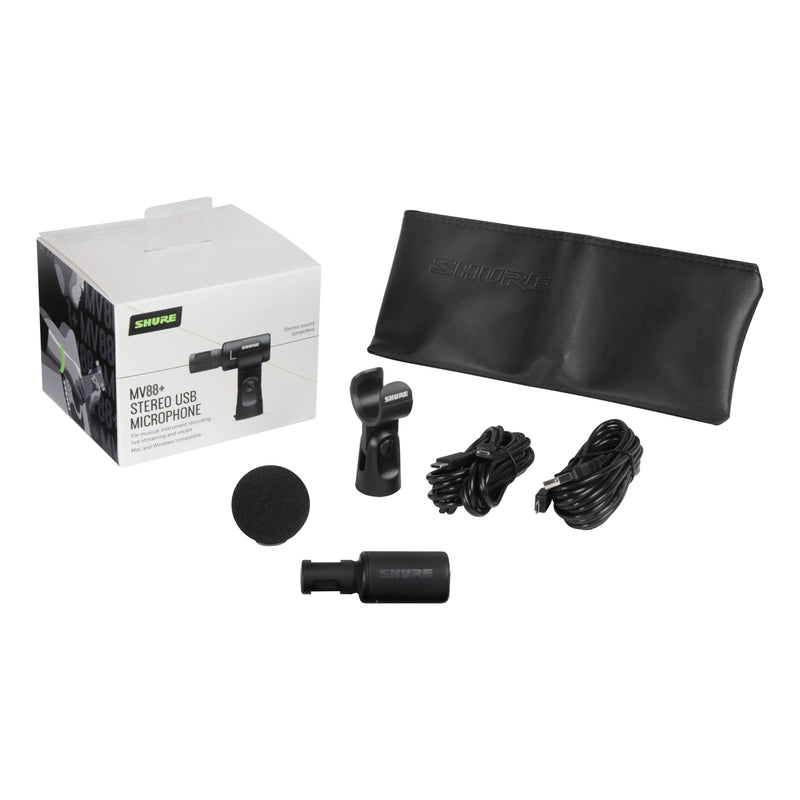 Shure MV88+ Stereo USB Microphone