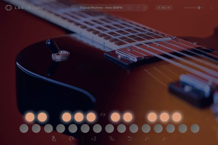 LANDR Guitar Virtual Guitar Instrument