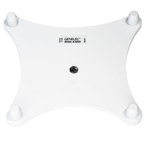 Genelec 8040-438W White Stand Plate for 8840, 8341 Iso-Pod