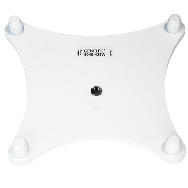 Genelec 8040-438W White Stand Plate for 8840, 8341 Iso-Pod