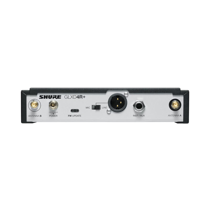 Shure GLXD24R+/SM58 Digital Wireless Rack System with SM58® Vocal Microphone
