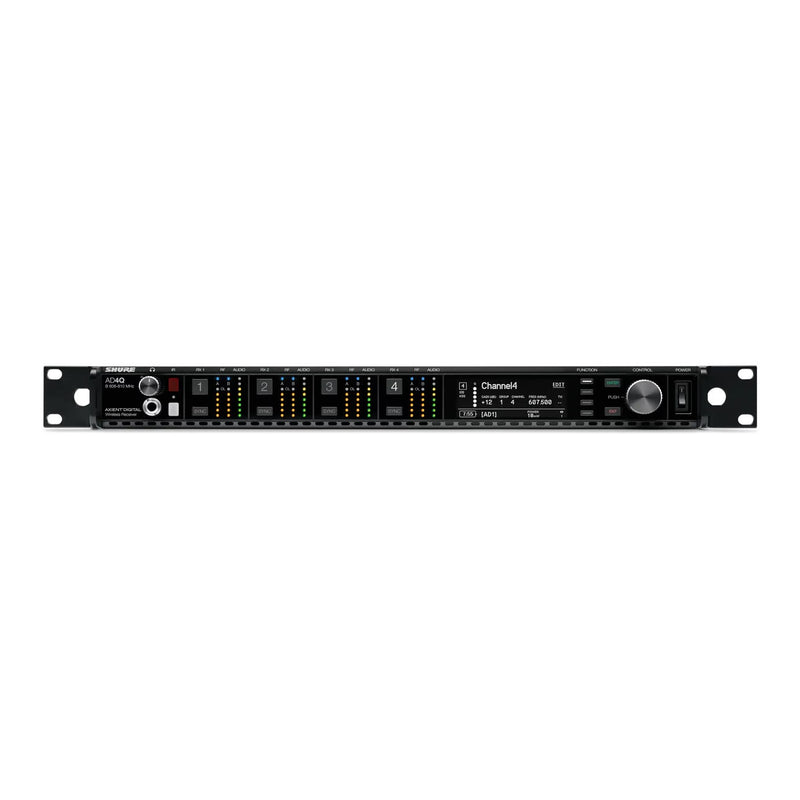 Shure Axient AD4Q Four-Channel Digital Wireless Receiver