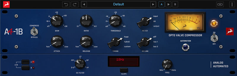 Antelope Audio A4-1B Analog-Automated Opto Valve Compressor