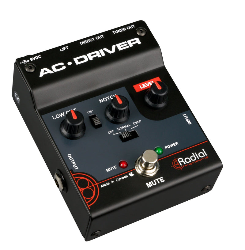 Radial Engineering AC-Driver Compact Acoustic Preamp