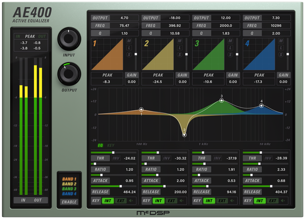 McDSP AE400 Active EQ Plug-In - HD v7