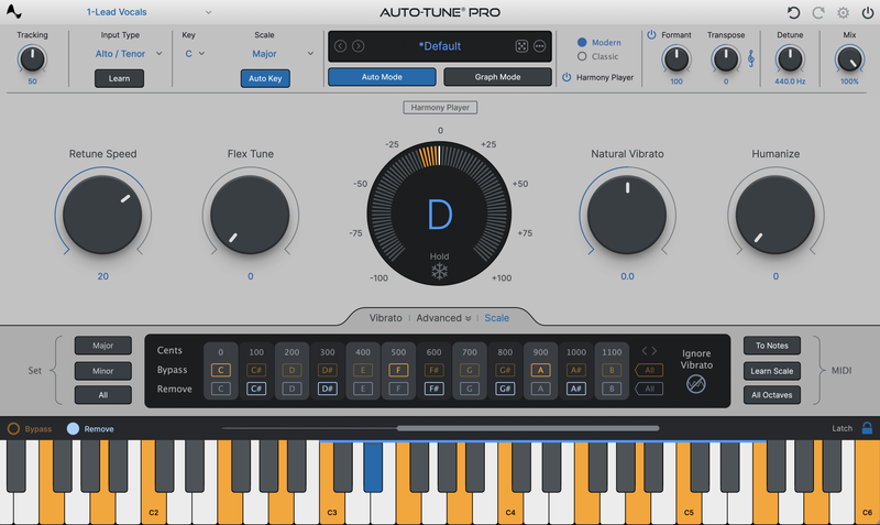 Antares Auto-Tune Pro 11 Professional Pitch & Time Correction