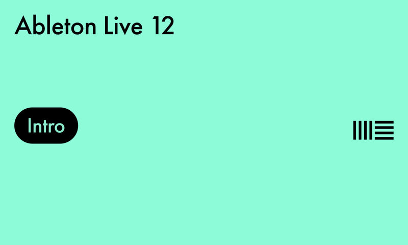 Ableton Live 12.1 Intro (Download)