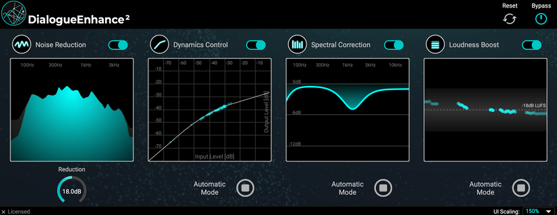 Accentize DialogueEnhance Speech Processor Plug-In