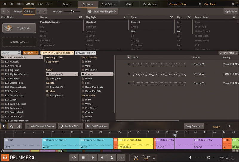 Toontrack Alchemy of Pop EZX Expansion Pack