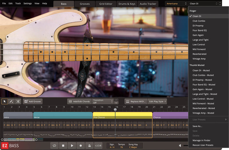 Toontrack Americana EBX Expansion Pack for EZ Bass