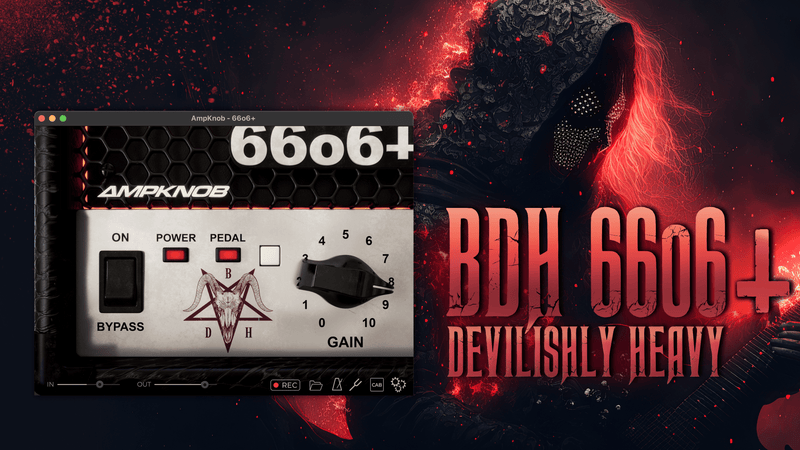 Bogren Digital Ampknob BDH 66o6+ Guitar Amp Plug-In