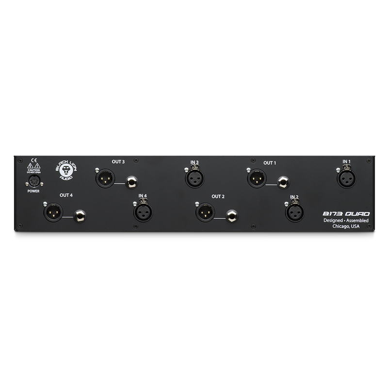 Black Lion Audio B173 Quad 4-Channel Mic Preamp
