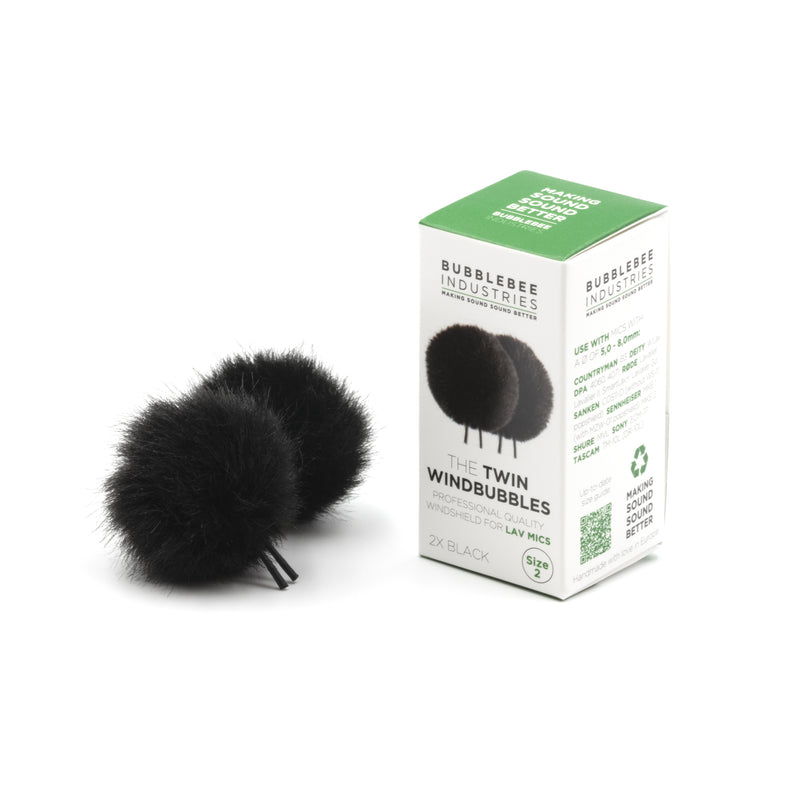 Bubble-Bee Twin Windbubbles-2-Pack