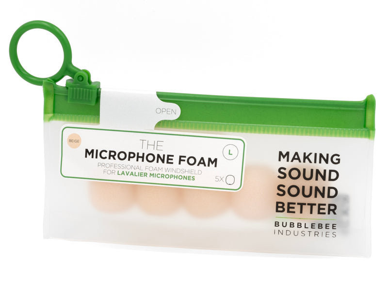 Bubble-Bee The Microphone Foam for Lavalier Mics