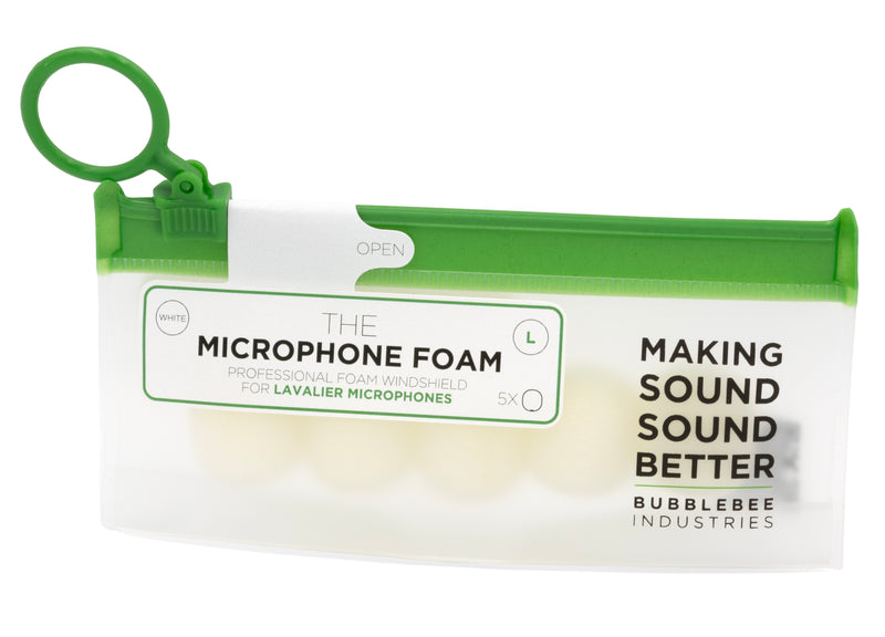 Bubble-Bee The Microphone Foam for Lavalier Mics