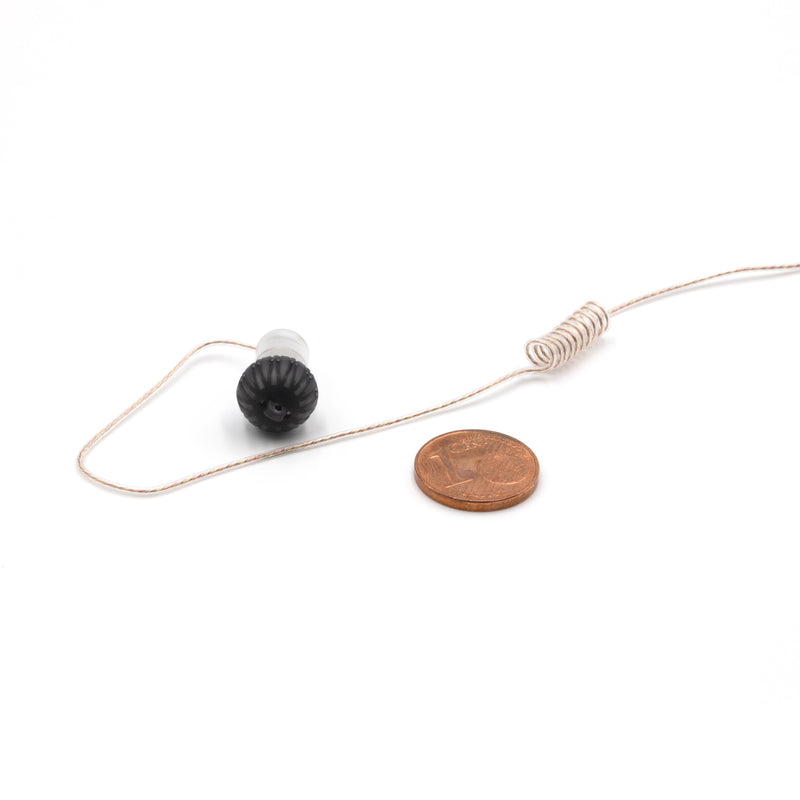 Bubble-Bee Sidekick 3 Broadcast  Earpiece IFB In-Ear Monitor - Mono, Curly