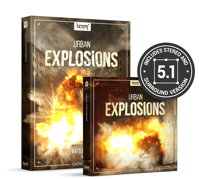 BOOM Library Boom Urban Explosions Bundle