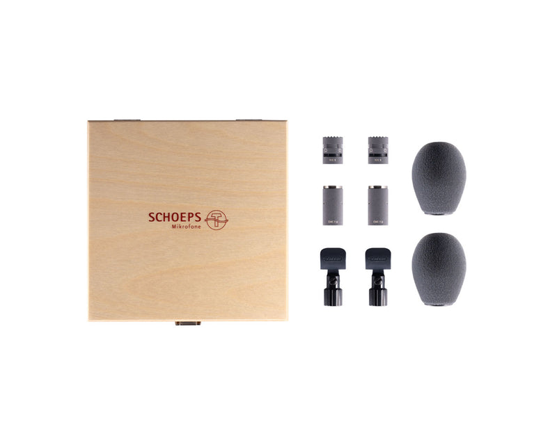 Schoeps Colette Series Stereo Set - CMC 1 U Preamp