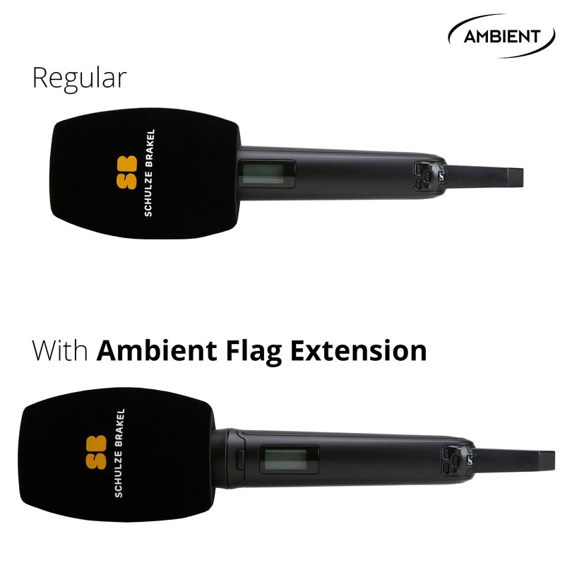 Ambient Flag Extension for Sennheiser Handheld Mics
