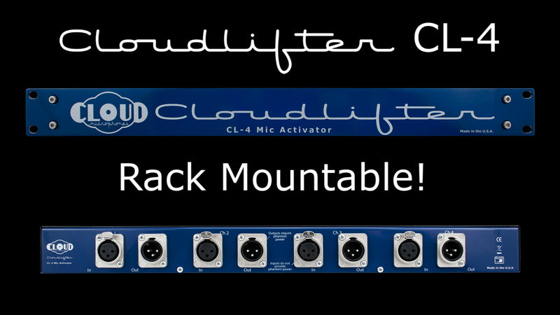 Cloud Microphones Cloudlifter CL-4 4-Channel Mic Activator