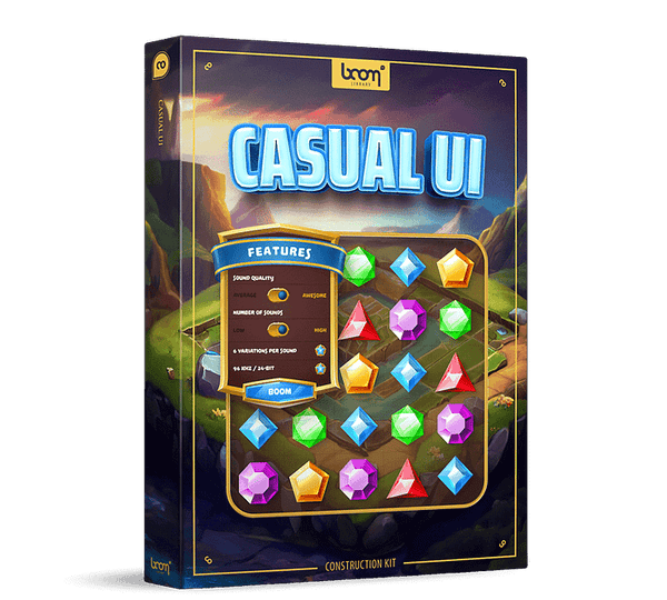 BOOM Library Boom Casual UI Construction Kit