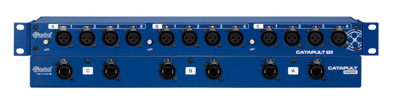 Radial Engineering Catapult Rack Cat 5 Analog Audio Distribution
