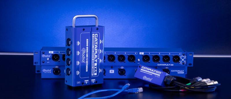 Radial Engineering Catapult Mini Compact CAT 5 Audio Snake