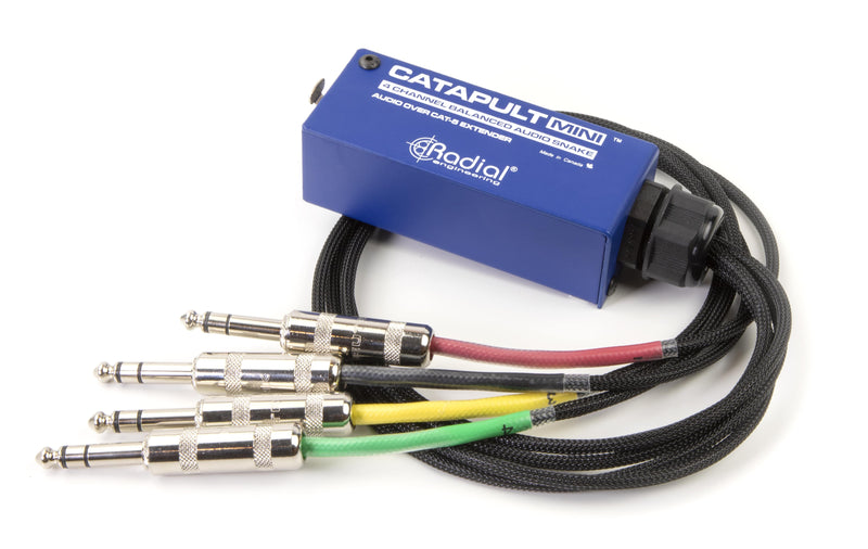 Radial Engineering Catapult Mini Compact CAT 5 Audio Snake