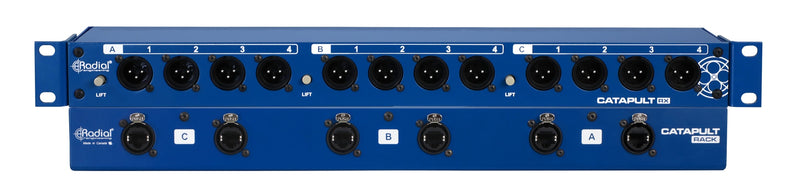 Radial Engineering Catapult Rack Cat 5 Analog Audio Distribution
